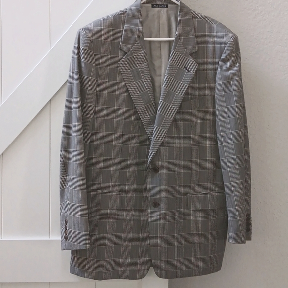 PAL ZILERI..LIGHTWEIGHT WOOL BLAZER(LORO PIANA WOOL)..SIZE 54